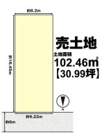 自由設計！お好きな間取りで建築可能♪
間取りの自由度が高い約３０坪！前道ゆったり６ｍ！
周辺施設充実！小学校まで徒歩２分でお子様の通学も安心！