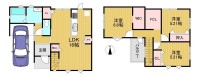 向日市、伏見区、南区の不動産なら<br>センチュリー21ユニバーサルホームサービス向日町店へ！ 南向きの為陽当たり良好！室内大変丁寧にお使いです！
全居室収納スペースが充実しておりお片付けもラクラク♪
小・中学校まで徒歩圏内！お子様の通学も安心です！