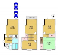 向日市、伏見区、南区の不動産なら<br>センチュリー21ユニバーサルホームサービス向日町店へ！ リフォームのご相談お任せください！無料でお見積もりいたします！
「樋爪口」停留所まで徒歩５分！
小・中学校まで徒歩１０分圏内！交通量も少なめでお子様の通学も安心♪