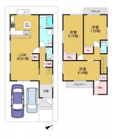 向日市、伏見区、南区の不動産なら<br>センチュリー21ユニバーサルホームサービス向日町店へ！ 全１６区画の分譲地！
LDK広々約２０帖！全居室収納スペース付き！
浴室乾燥暖房機・浴室TV・食器洗乾燥機・玄関収納庫付き☆